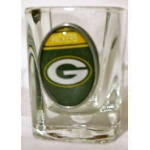  Green Bay Packers Shot Glass (Oval Shape) Sports 