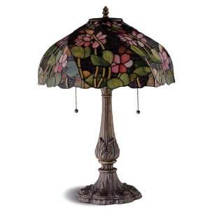   Color Floral Pattern Tiffany Style Table Desk Lamp
