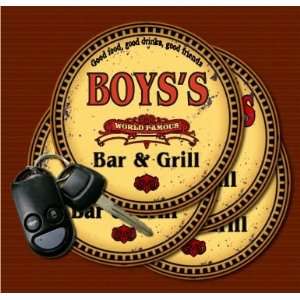  BOYS Family Name Bar & Grill Coasters