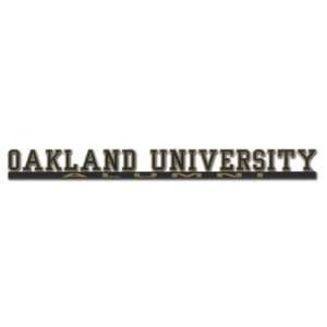    Oakland University Decal Static Strip Alumni