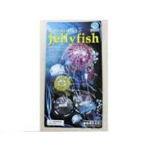  Top Quality Floating Jellyfish 2pk   Purple/yellow Pet 