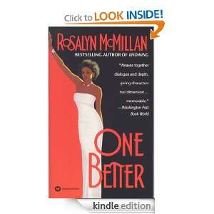 One Better Rosalyn McMillan  Kindle Store