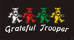STAR WARS T  shirt Grateful Dead bear troopers  