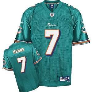  Chad Henne Dolphins Premier Sewn Jersey YOUTH Sports 
