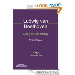 Song of Friendship Sheet Music Ludwig van Beethoven  