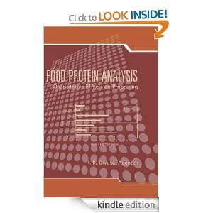 Food Protein Analysis Quantitative Effects on Processing R.K.Owusu 