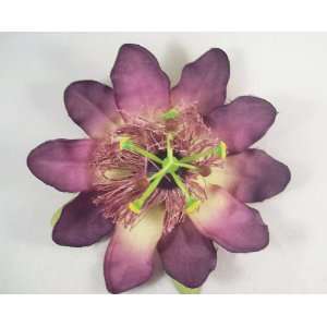  Purple Passion Hair Flower Clip  