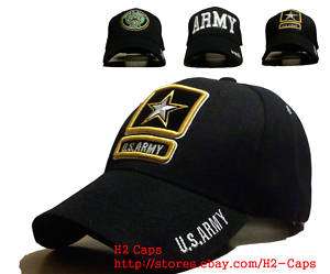 US Army Star Hat Cap 3D Logo Embroidered Military Patch  