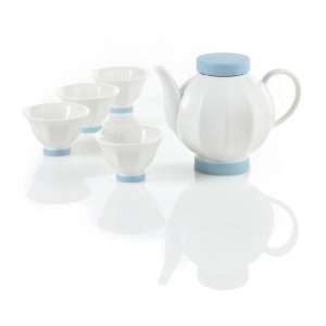  Teavana Blue Lantern Teapot Set
