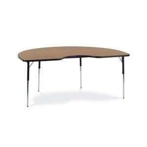  Virco Inc. 4000 Series Activity Table   72 Inch Kidney 