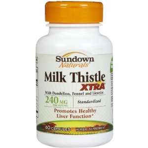  Sundown Milk Thistle XTRA Caps