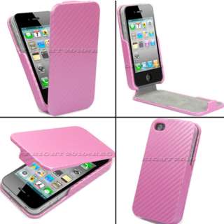   SNAP ON COVER PINK FLIP HARD CASE POUCH FOR APPLE IPHONE 4S 4  