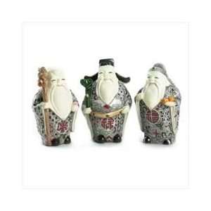  Enlightened Chinese Elder Figurines