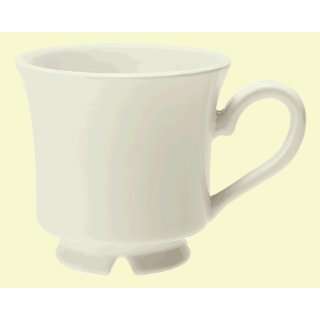  GET Bake And Brew Oxford Ivory 7 Oz. Cup   3 1/4 Kitchen 
