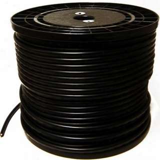 500FT Black RG59 Siamese Cable 18/2 AWG Wire, Fast Ship  