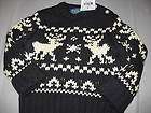 Polo Ralph Lauren Reindeer Black Sweater   9 Months   $85 orig price 