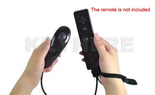 Nunchuk Controller For Nintendo Wii Left Console Black  