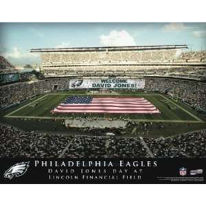 Personalized Philadelphia Eagles Stadium Print  Sports 