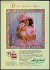 Storybook Heirlooms Vintage Ad Victoria Magazine 1994 (110811)