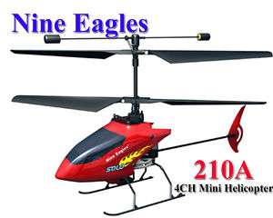 Nine Eagle 210A Solo 4CH 2.4GHz Mini RC Helicopter  