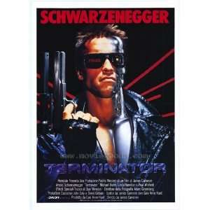  The Terminator   Foreign   style A by Unknown 11x17 