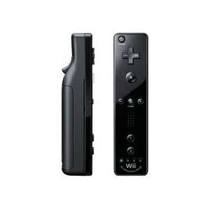   Wii Remote Controller with Wii Motion Plus Inside   Black Video Games