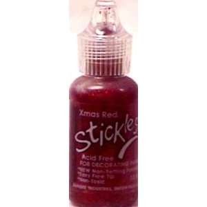  Stickles Glitter Glue 0.5 Ounce Christmas Red