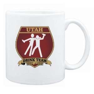New  Utah Drink Team Sign   Drunks Shield  Mug State  