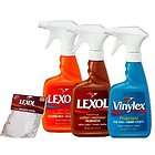 Lexol Leather Cleaner Conditioner Vinylex & Sponge 16.9 oz. Combo Pack