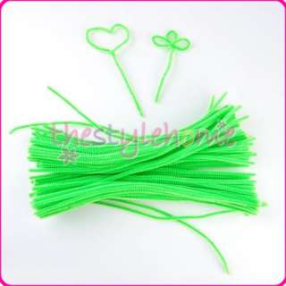 Many Colors 6mmx12 Pipe Cleaners Chenille Stems Craft  