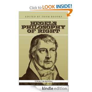 Hegels Philosophy of Right eBook Thom Brooks Kindle 