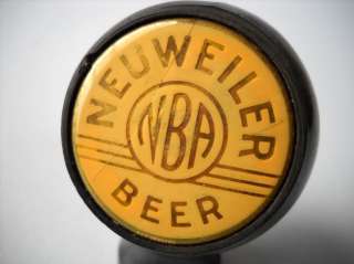 Neuweiler NBA Beer Ball Knob Tap Handle Allentown PA  