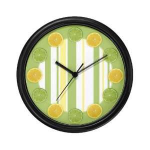  Lemon Lime Limes Wall Clock by 