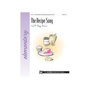  Alfred 00 20744 The Recipe Song
