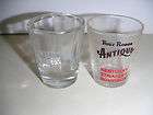 Shot Glasses, 1 Four Roses Antique and 1 Wild Turkey