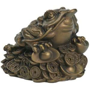  Frog Prosperity (feng sui item)   Medium Statue Sculpture 