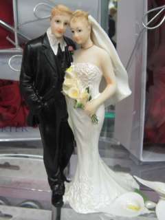   Groom Couple Cake topper cake top gift centerpiece figurine #1  