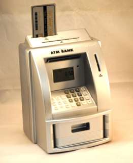 Personal ATM Security Bank DIGITAL Piggy Bank w/ Calc.  