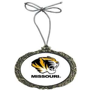 Missouri Tigers NCAA Nickel Classic Logo Holiday Ornament  