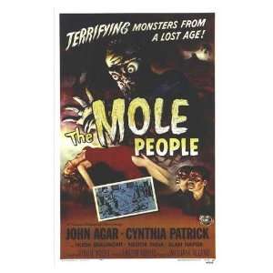  Mole People Movie Poster, 11 x 17 (1956)