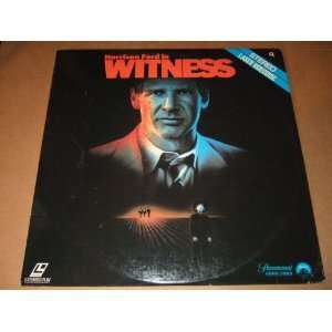   WITNESS *LASERDISC LASER DISC* starring HARRISON FORD 