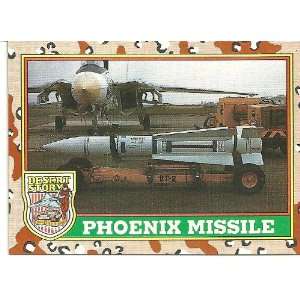  Desert Storm PHOENIX MISSILE Card #53 
