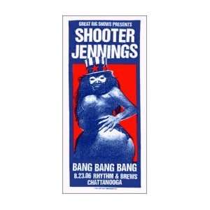  SHOOTER JENNINGS   Limited Edition Concert Poster   by 
