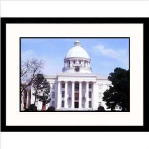  State Capitol of Montgomery, Alabama Framed Photograph 