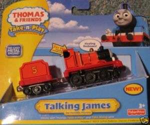 Take n Play Thomas TALKING JAMES take along compat  