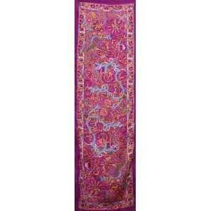   Indian Floral Print   Hippie Style   Purple, Blue & Gold Toys & Games
