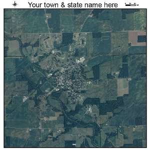    Aerial Photography Map of Warren, Indiana 2010 IN 