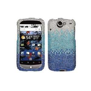   Diamond Graphic Case   Gradient Blue/White Cell Phones & Accessories
