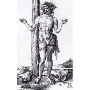     Albrecht Durer   24 x 38 inches   Man Of Sorrows With Hands Raised