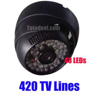 48LEDs 1/4 CMOS CCTV Color Safety Camera Night Vision  